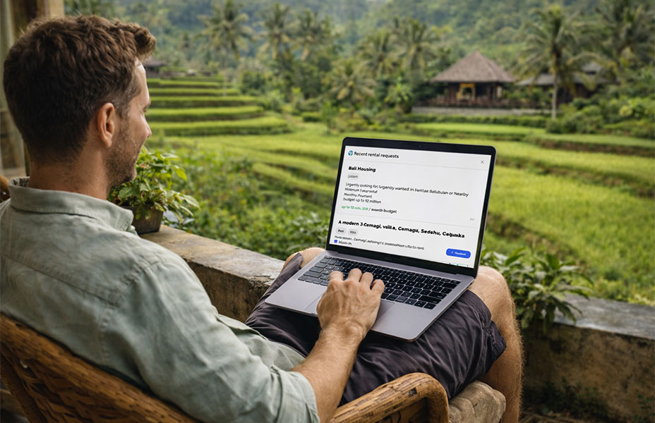 Запросы аренды на Бали